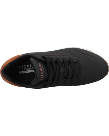 SKECHERS ZAPATILLAS 183004BLK EN PARA HOMBRE NEGRO