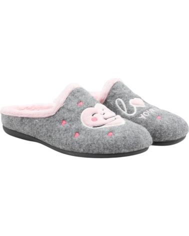 Pantufas CABRERA  de Mulher 3180  GRIS