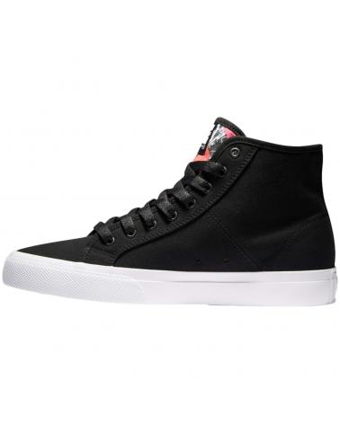 Botines de Hombre DC SHOES ZAPATILLAS AHDY WARHOOL MANUAL HI NEGRO