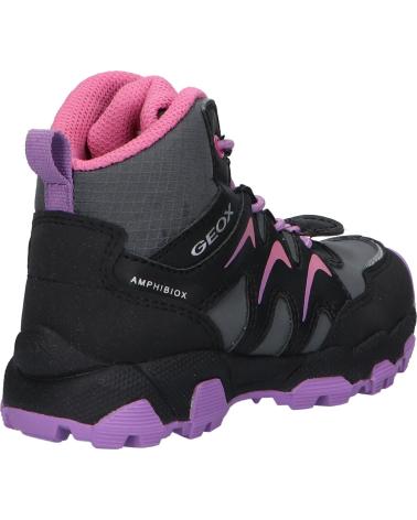 Botas GEOX  de Mujer y Niña y Niño J264LB 054FU J MAGNETAR G B ABX  C0037 BLACK-PURPLE