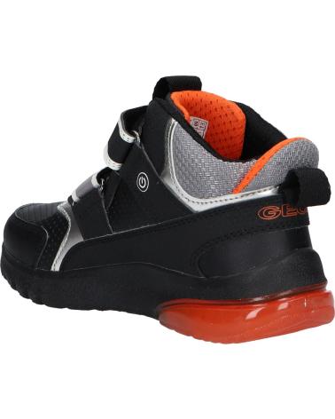 GEOX ZAPATILLAS NINO MODELO J CIBERDRON COLOR NEGRO C0038