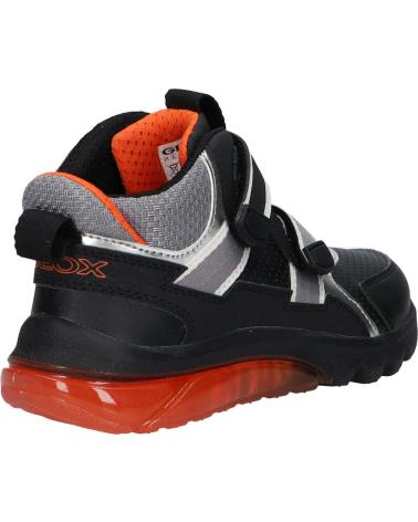 GEOX ZAPATILLAS NINO MODELO J CIBERDRON COLOR NEGRO C0038