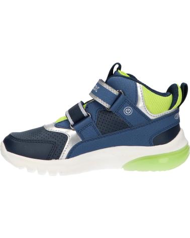 GEOX ZAPATILLAS NINO MODELO J CIBERDRON COLOR AZUL C0749