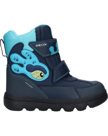 Bottines GEOX  pour Garçon BOTAS NINO MODELO J WILLABOOM COLOR AZUL  CF4N4