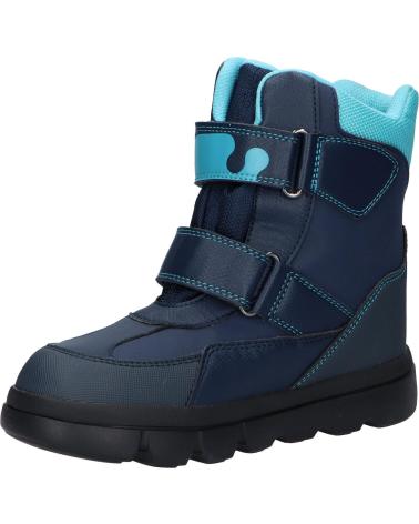 Bottines GEOX  pour Garçon BOTAS NINO MODELO J WILLABOOM COLOR AZUL  CF4N4