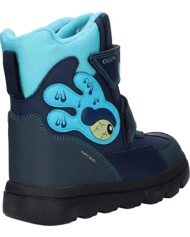 Bottines GEOX  pour Garçon BOTAS NINO MODELO J WILLABOOM COLOR AZUL  CF4N4