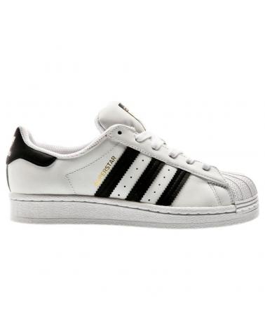 Deportivas de Mujer y Niña y Niño ADIDAS SUPERSTAR J BLANCO