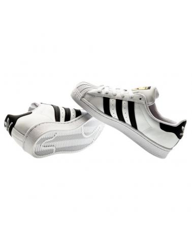 Deportivas de Mujer y Niña y Niño ADIDAS SUPERSTAR J BLANCO