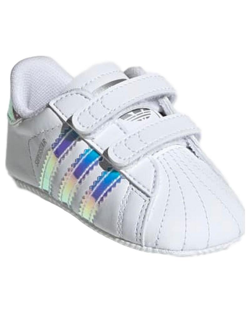 Deportivas ADIDAS  de Niña y Niño SUPERSTAR CRIB  BLANCO