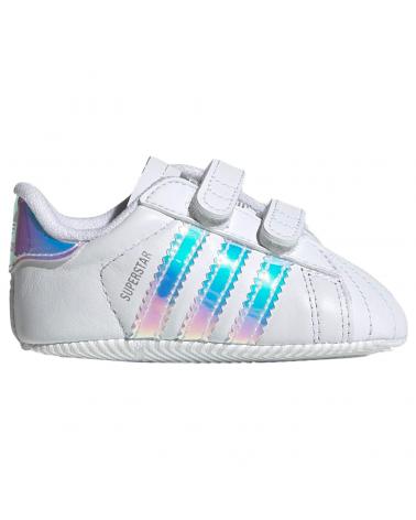 Deportivas ADIDAS  de Niña y Niño SUPERSTAR CRIB  BLANCO