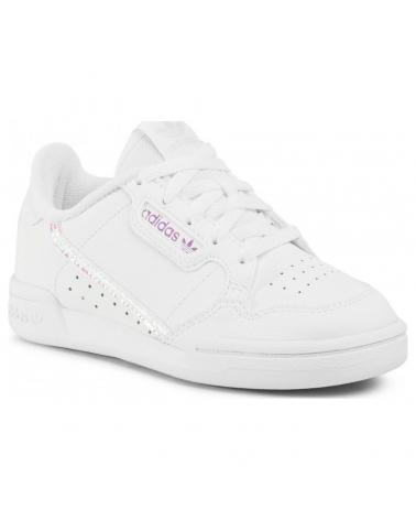 Deportivas ADIDAS  de Niña y Niño CONTINENTAL 80 C  BLANCO
