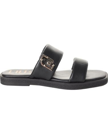 Woman Sandals LIU JO SANDALIAS PLANAS SA4113P0062 MUJER  NEGRO