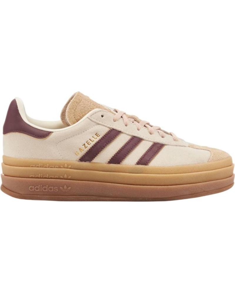 Sapatilhas ADIDAS  de Mulher - ZAPATILLAS BEIGE UNISEX - GAZELLE BOLD  38