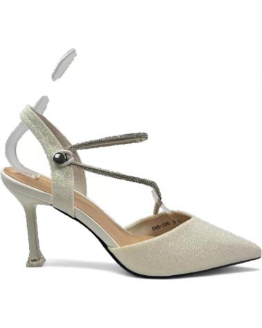 Sandales pour Femme TIMBOS SANDALIA TACON FIESTA DE MUJER BLANCO 130973 BLANCO