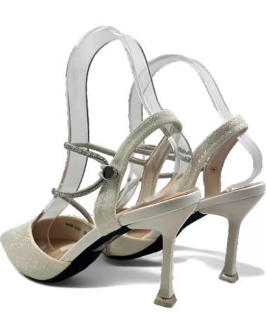 Sandales pour Femme TIMBOS SANDALIA TACON FIESTA DE MUJER BLANCO 130973 BLANCO