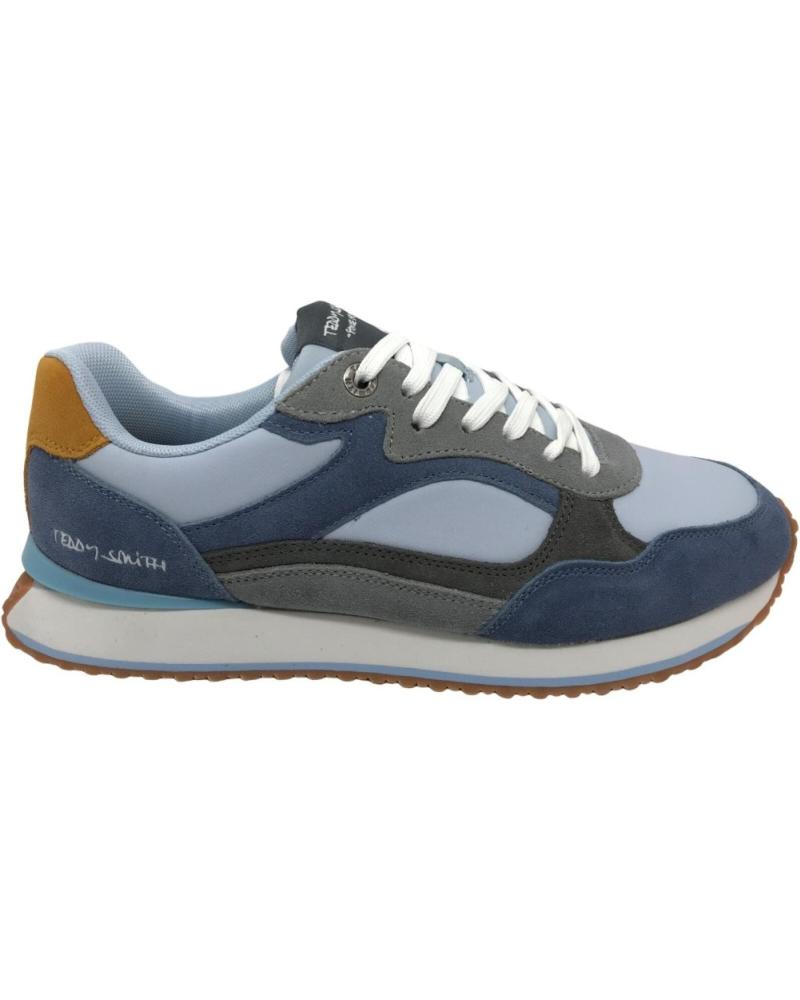 Zapatillas deporte TEDDY SMITH  de Hombre ZAPATILLAS CASUAL HOMBRE 120103  AZUL