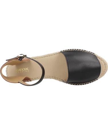Woman Sandals GEOX ALPARGATAS MUJER MODELO D LAMPEDUSA COLOR NEGRO  C9209