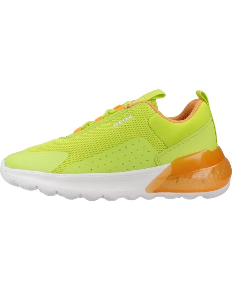 Deportivas de Niño GEOX ZAPATILLAS NINO MODELO J ACTIVART ILLUMINUS COLOR VERDE C200 C2009