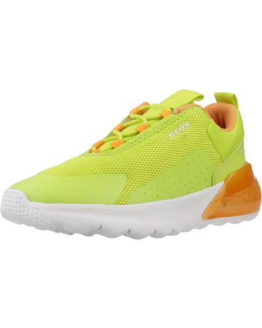 Deportivas de Niño GEOX ZAPATILLAS NINO MODELO J ACTIVART ILLUMINUS COLOR VERDE C200 C2009