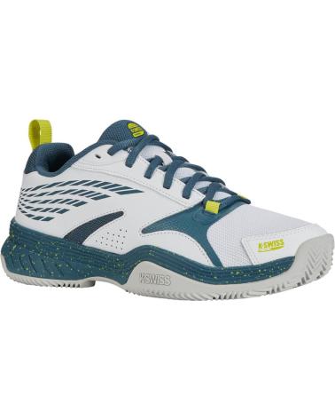 Zapatillas deporte K-SWISS  de Hombre ZAPATILLAS DE PDEL HOMBRE SPEEDEX PADEL COLOR Y VERDE  BLANCO