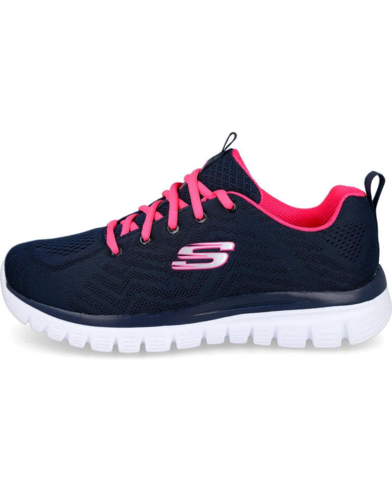 Sapatilhas SKECHERS  de Mulher 12615 GRACEFUL - GET CONNECTED  AZUL