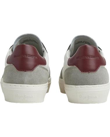 Scarpe sport PEPE JEANS  per Donna - ZAPATILLA YOGI STREET CASUAL PIEL -GRIS  BLANCO