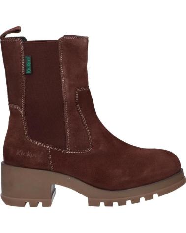 Stivali KICKERS  per Donna BOTAS MUJER MARRON MOD KICK HAPPY 9  MARRóN