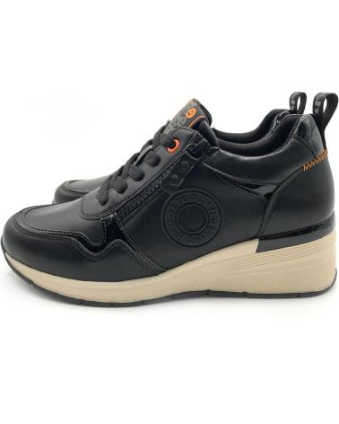 Sapatos REFRESH  de Mulher - DEPORTIVA DE MUJER - MOD 172280 - COLOR NEGRO  BEIGE