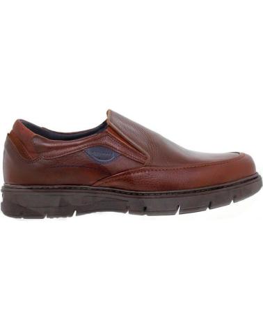 Sapatos RIVERTY  de Homem - MOCASIN CABALLERO PIEL CASUAL MARRON  MARRóN