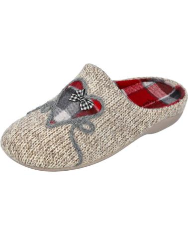 Calzado de casa de Mujer GARZON 7343 251 ZAPATILLAS DE CASA MUJER ARENA