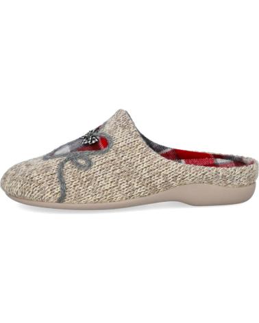 Calzado de casa de Mujer GARZON 7343 251 ZAPATILLAS DE CASA MUJER ARENA