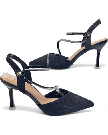 Escarpins TIMBOS  pour Femme SANDALIA TACON FIESTA DE MUJER 130989  NEGRO