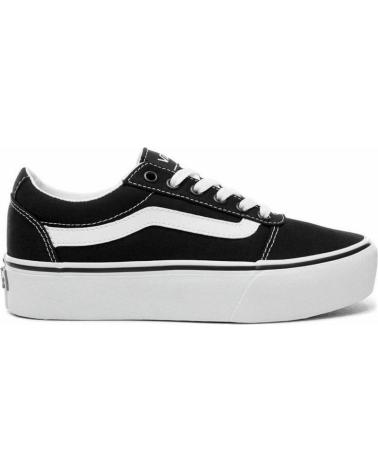 Zapatillas deporte VANS OFF THE WALL  de Mujer VANS WARD PLATFORM WM CANVAS NEGRO-BLANCO - 35  VARIOS COLORES
