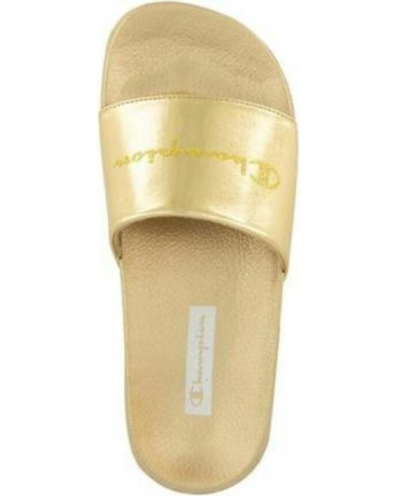Chanclas de Mujer CHAMPION CHANCLAS QUEENS SLIDE GOLD ORO FLOPS S11562-YS041 GRIS