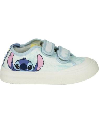 girl and boy Trainers DISNEY ZAPATILLAS DEPORTIVAS INFANTILES STITCH AZUL CLARO  GENERICO