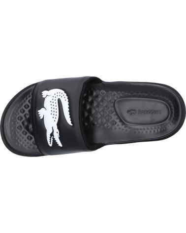 LACOSTE CHANCLAS LACOSTE CROCO DUALISTE NEGRAS 43CMA0020 312 BLK-WHT