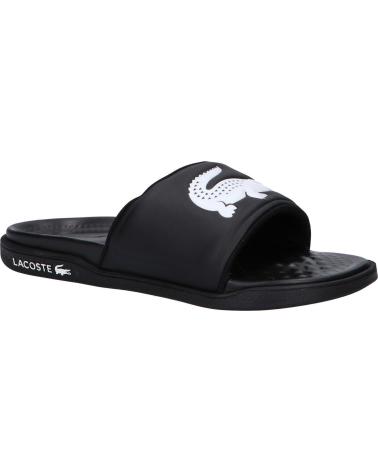 LACOSTE CHANCLAS LACOSTE CROCO DUALISTE NEGRAS 43CMA0020 312 BLK-WHT