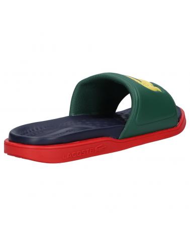 Man Flip flops LACOSTE 43CMA0021 CROCO DUALISTE 2S1 BLU-YLW