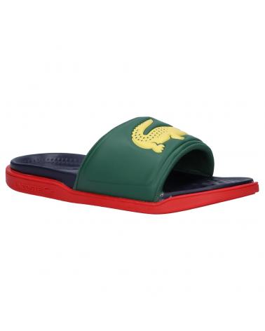 Man Flip flops LACOSTE 43CMA0021 CROCO DUALISTE 2S1 BLU-YLW