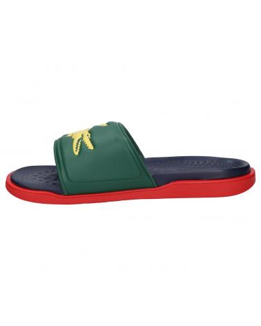 Man Flip flops LACOSTE 43CMA0021 CROCO DUALISTE 2S1 BLU-YLW