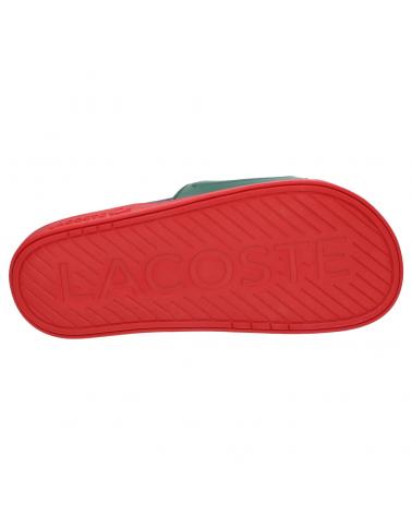 Man Flip flops LACOSTE 43CMA0021 CROCO DUALISTE 2S1 BLU-YLW