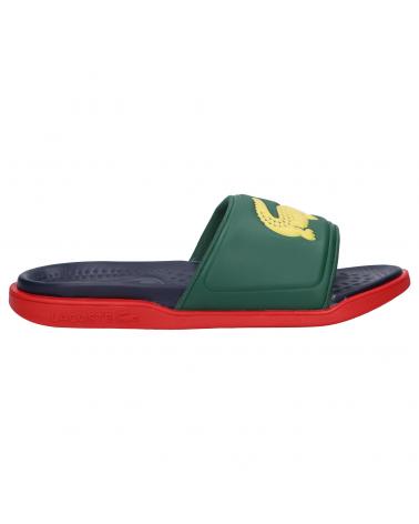 Man Flip flops LACOSTE 43CMA0021 CROCO DUALISTE 2S1 BLU-YLW