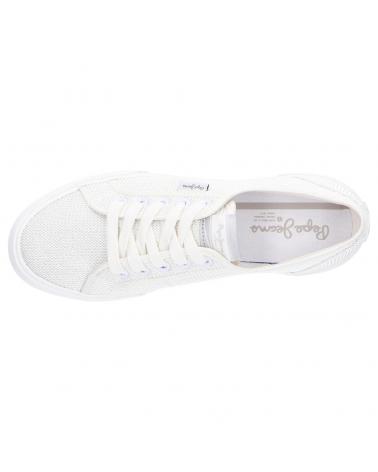 Scarpe sport per Donna PEPE JEANS PLS31290 BRADY W SHINE 800WHITE