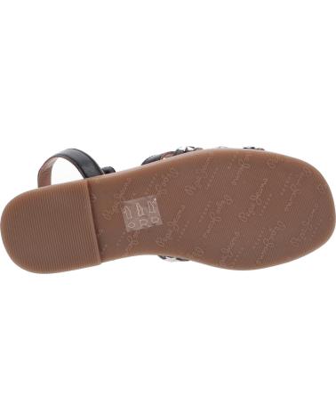 Sandales pour Femme et Fille et Garçon PEPE JEANS PGS90176 IRMA STUDS 999BLACK