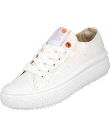 Sapatilhas REFRESH  de Mulher 172719 ZAPATILLAS DE LONA PARA MUJER  BLANCO