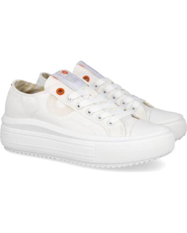 Sapatilhas REFRESH  de Mulher 172719 ZAPATILLAS DE LONA PARA MUJER  BLANCO