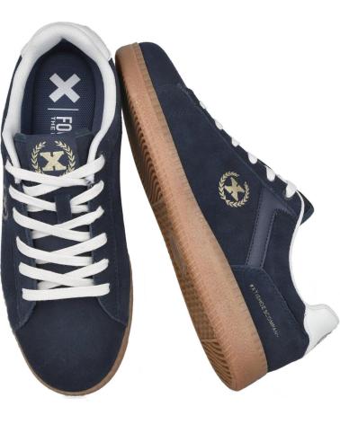 Zapatillas deporte XTI  pour Homme 143602 ZAPATILLAS CASUAL DE HOMBRE  AZUL