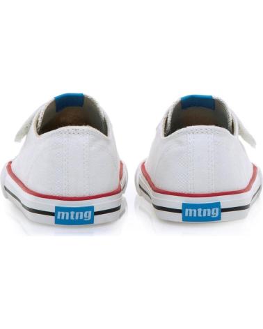 Deportivas de Niña y Niño MTNG 49065 BLANCO