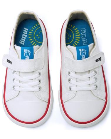 Deportivas de Niña y Niño MTNG 49065 BLANCO