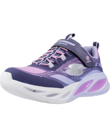 SKECHERS NAN EN COLOR PARA NINS MALVA